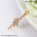 32828 xuping hot sale beautiful ladies elegant jewelry 18k gold plated pendant